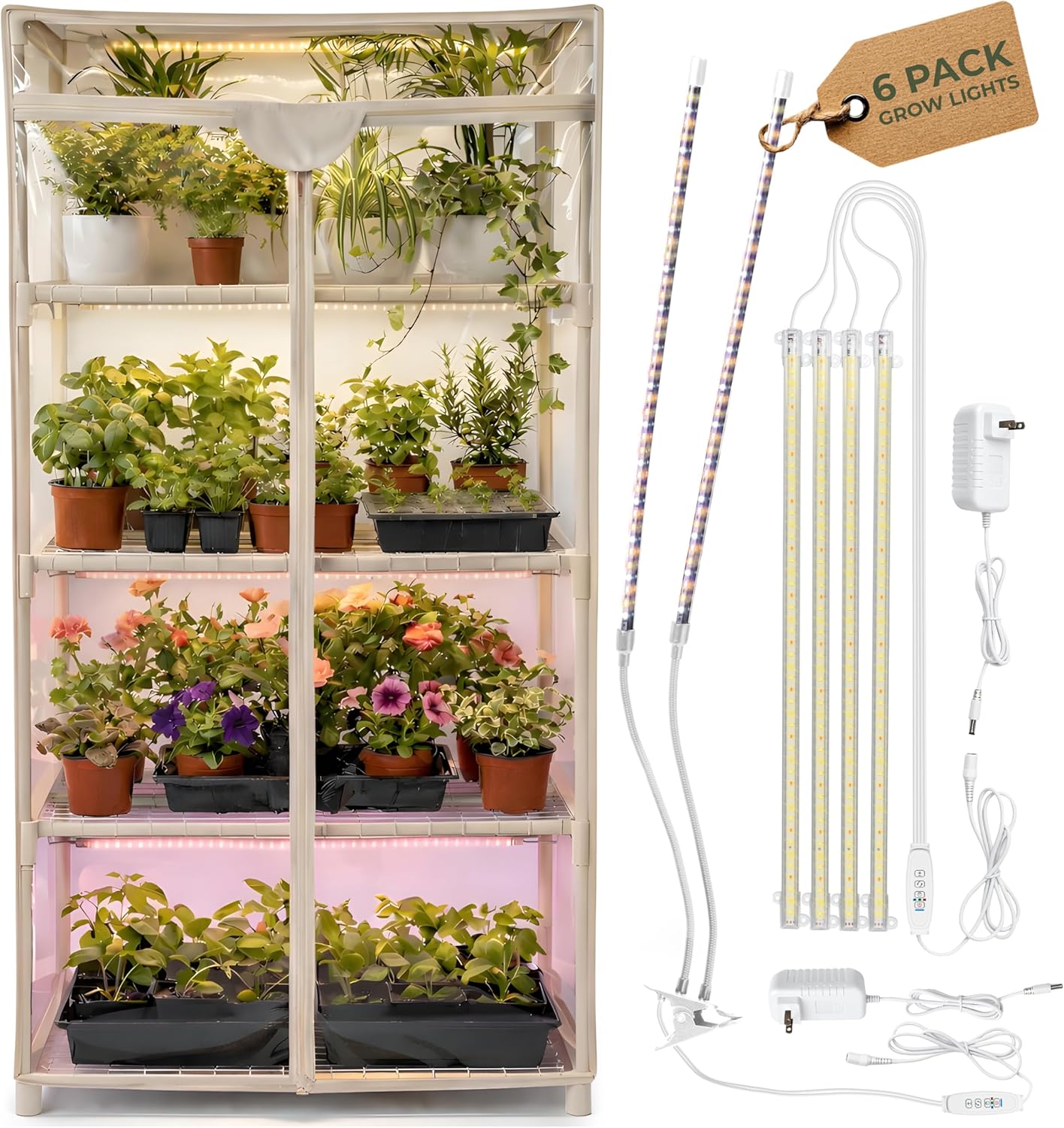 Greenhouse Mini Indoor - Mini serra per piante da interno