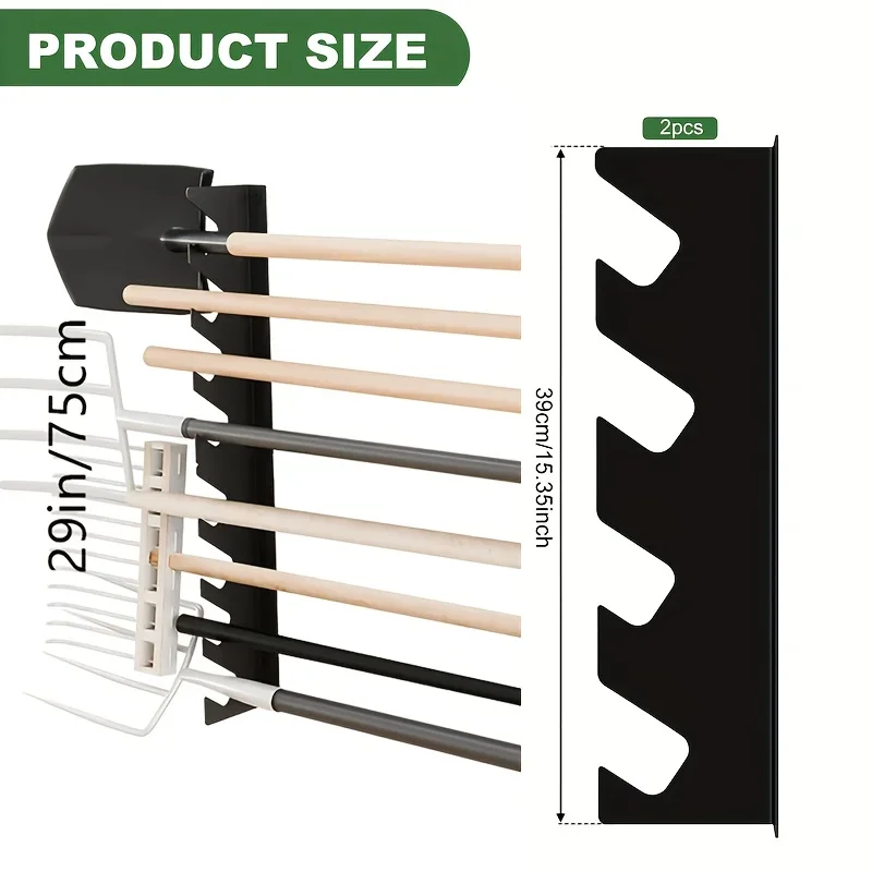 Gardening Tools Rack - Porta Attrezzi da Giardino in Metallo