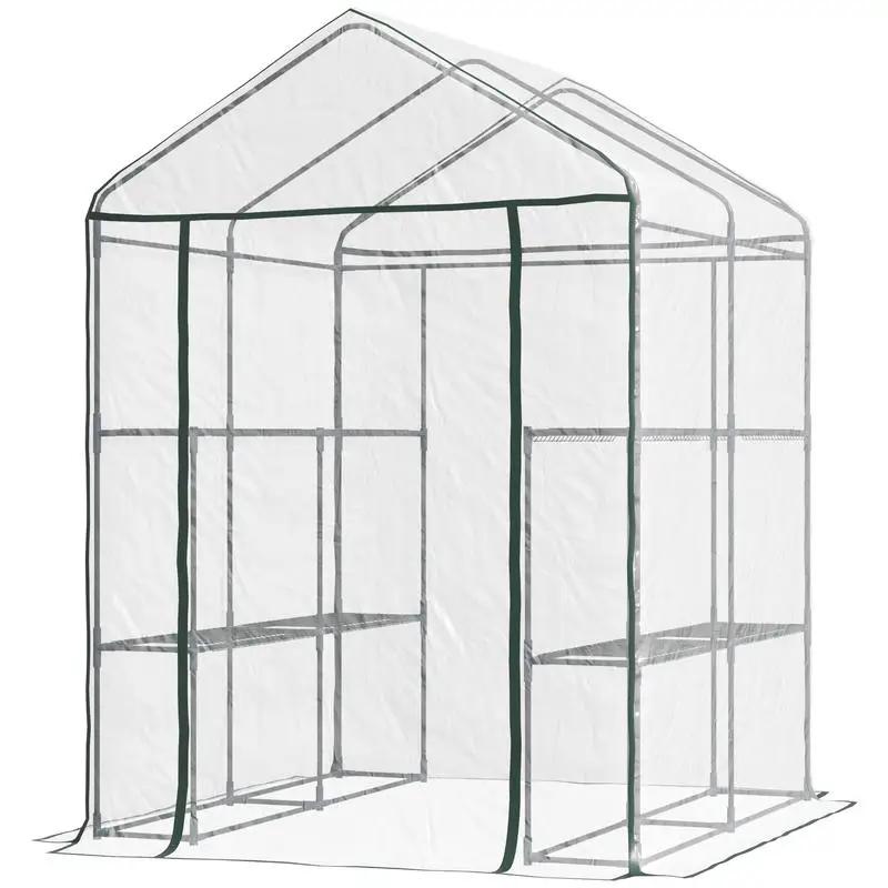 Greenhouse Mini Indoor - Outsunny Serra Portatile 1,5 x 1,5