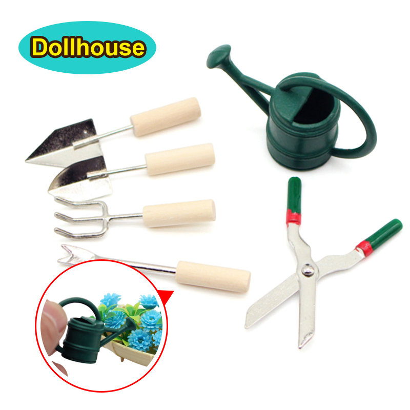 Gardening Tools - 1/12 Casa delle bambole Simulazione Annaffiatoio
