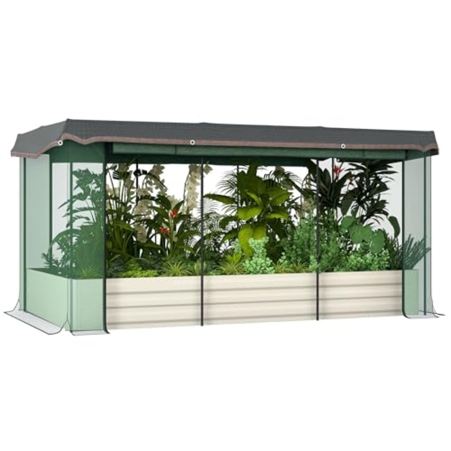 Raised Bed Planter Box - Fioriera rialzata zincata 7,3 x 3,4