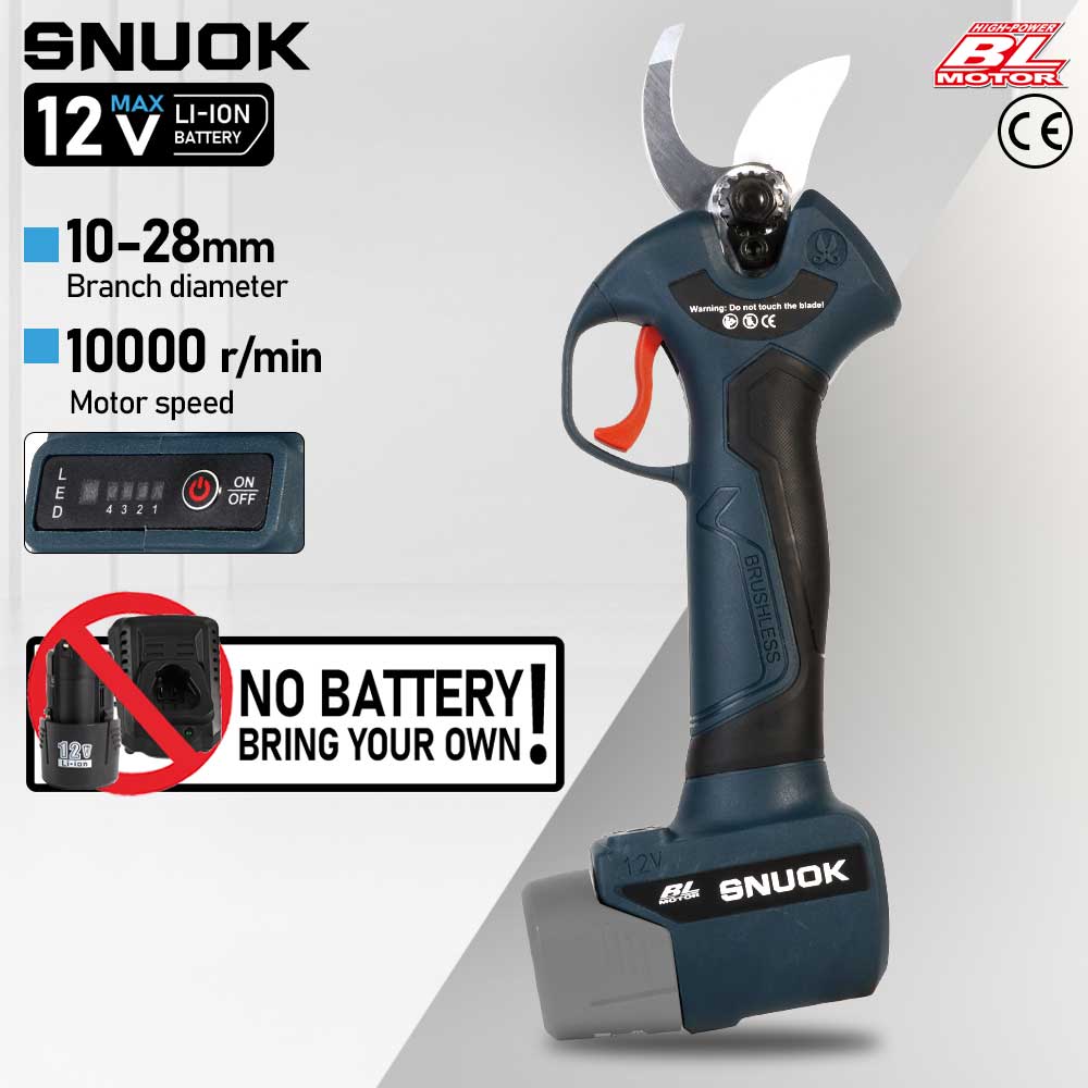 Gardening Tool Diy - Forbici Elettriche Senza Spazzole SNUOK 12V