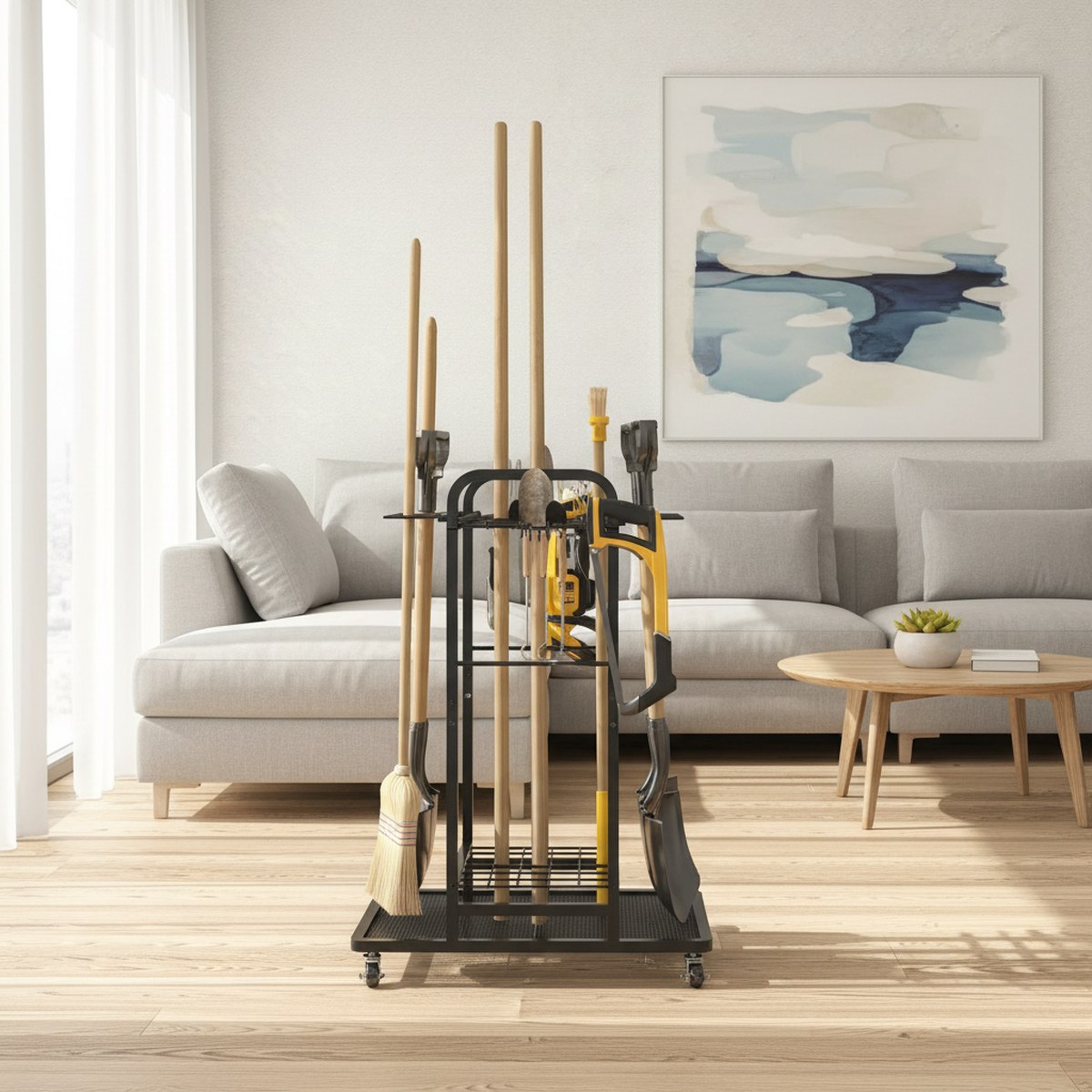 Gardening Tools Rack - Carrello Portautensili da Giardino Resistente a