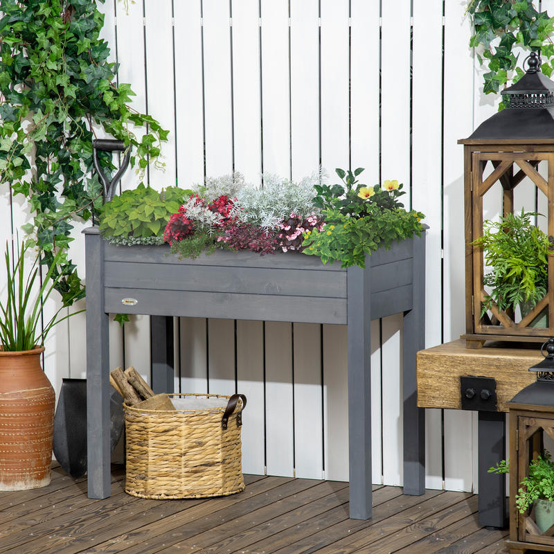 Outsunny Fioriera Rialzata in  - Raised Bed Planter Box recensione e prezzo