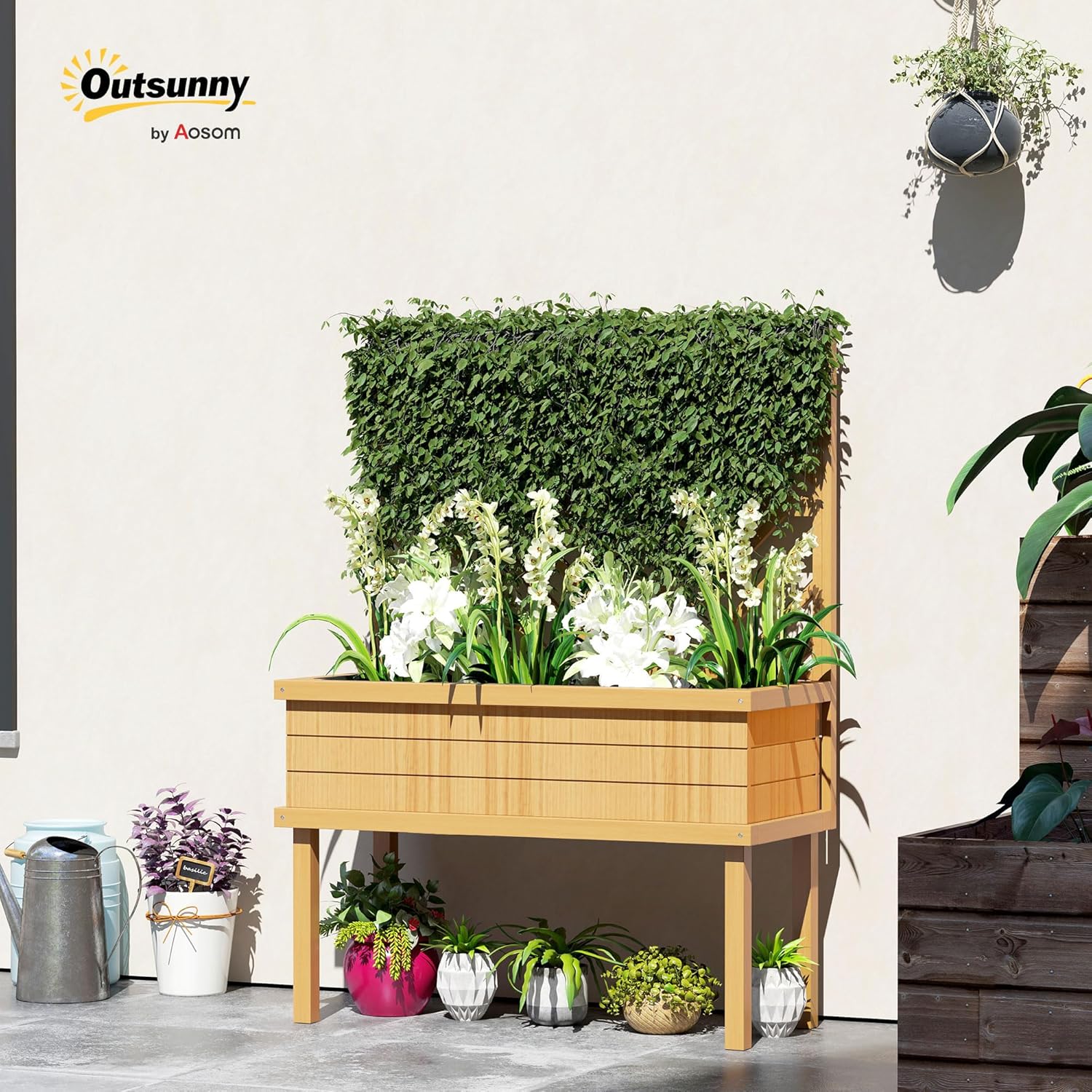 Fioriera Rialzata con Tralicci - Raised Bed Planter Box recensione e prezzo