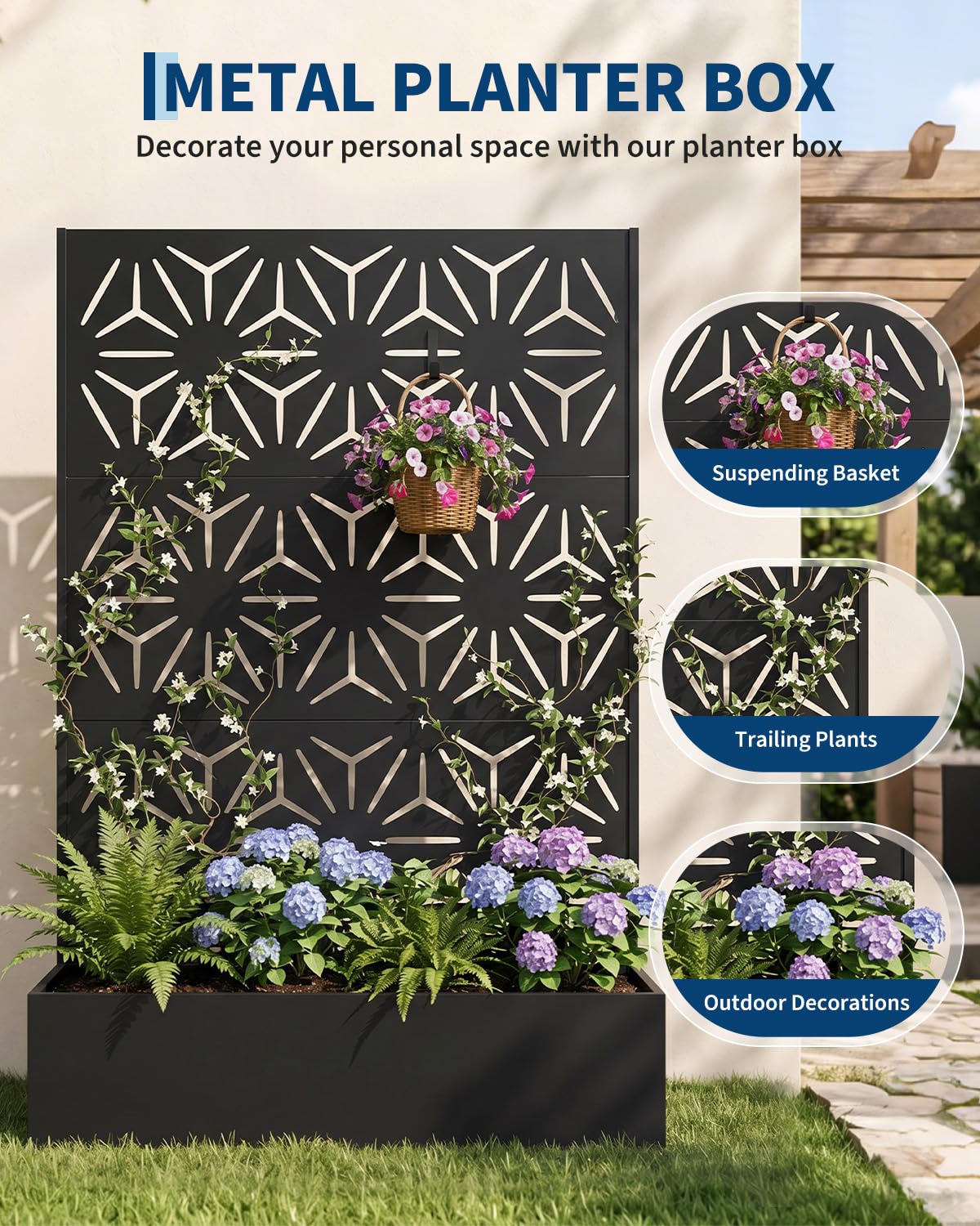 Fioriera in metallo per tutte  - Raised Bed Planter Box recensione e prezzo