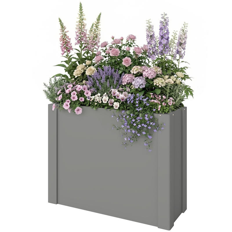 Outsunny Fioriera Rialzata Zin - Raised Bed Planter Box recensione e prezzo