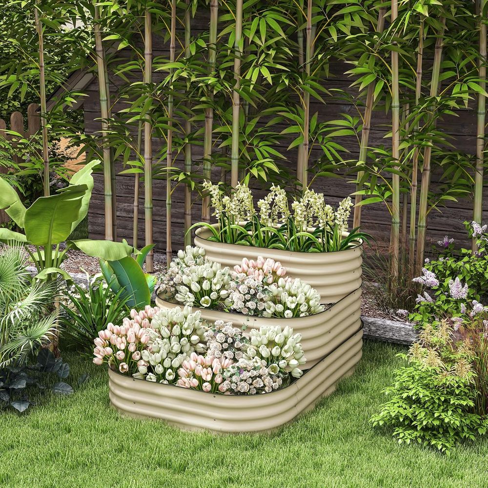 Fioriera rialzata a 3 livelli  - Raised Bed Planter Box recensione e prezzo