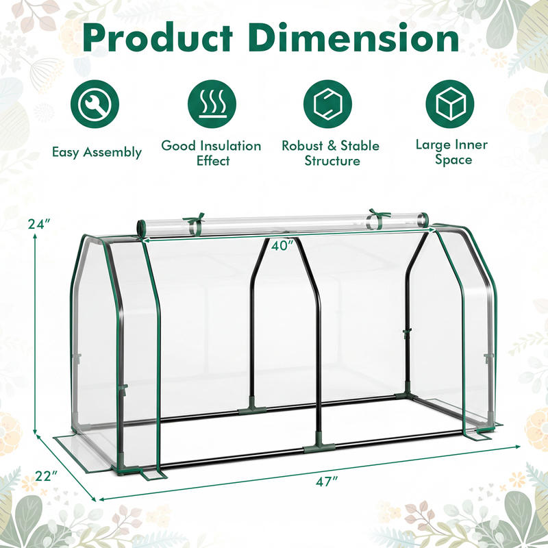 Mini serra portatile con porta - Greenhouse Mini Indoor recensione e prezzo
