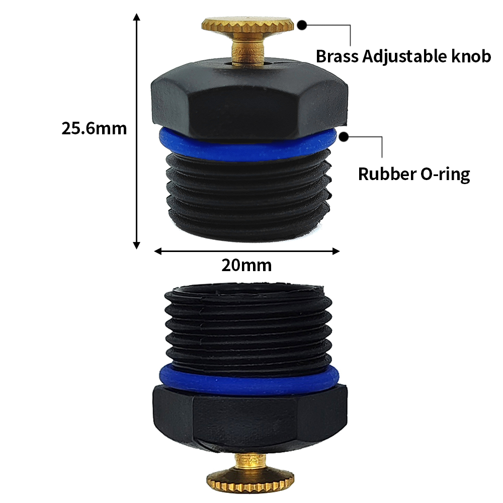 WUJIE 5PCS 20mm Irrigazione re - Gardening Tools Kit For Home Garden recensione e prezzo