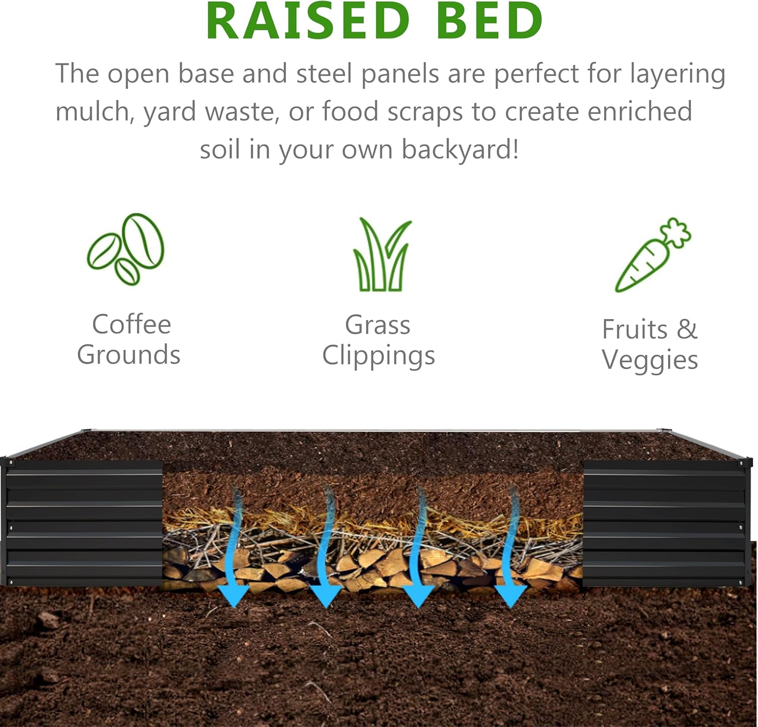 2 Pezzi Kit Letto da Giardino  - Raised Bed Planter Box recensione e prezzo