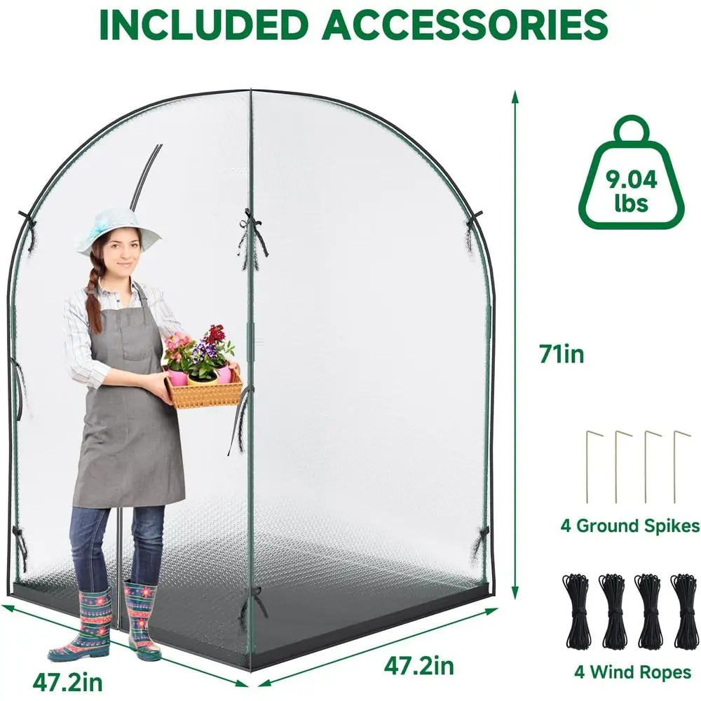 Mini serra da giardino con tel - Greenhouse Mini Indoor recensione e prezzo
