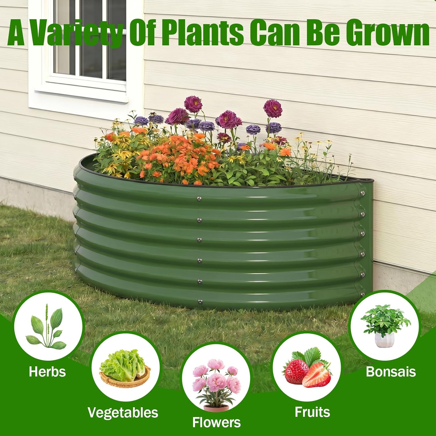 Fioriera Rialzata Zincata per  - Raised Bed Planter Box recensione e prezzo