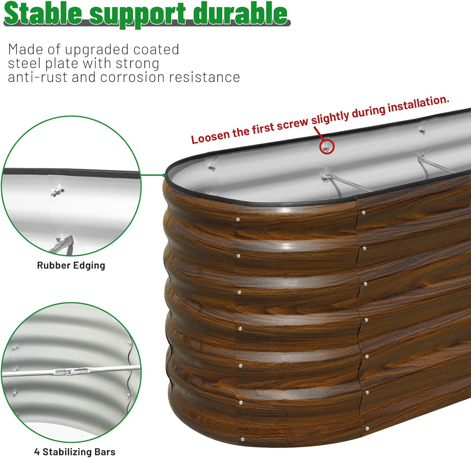 Kit di Aiuole Rialzate in Acci - Raised Bed Planter Box recensione e prezzo