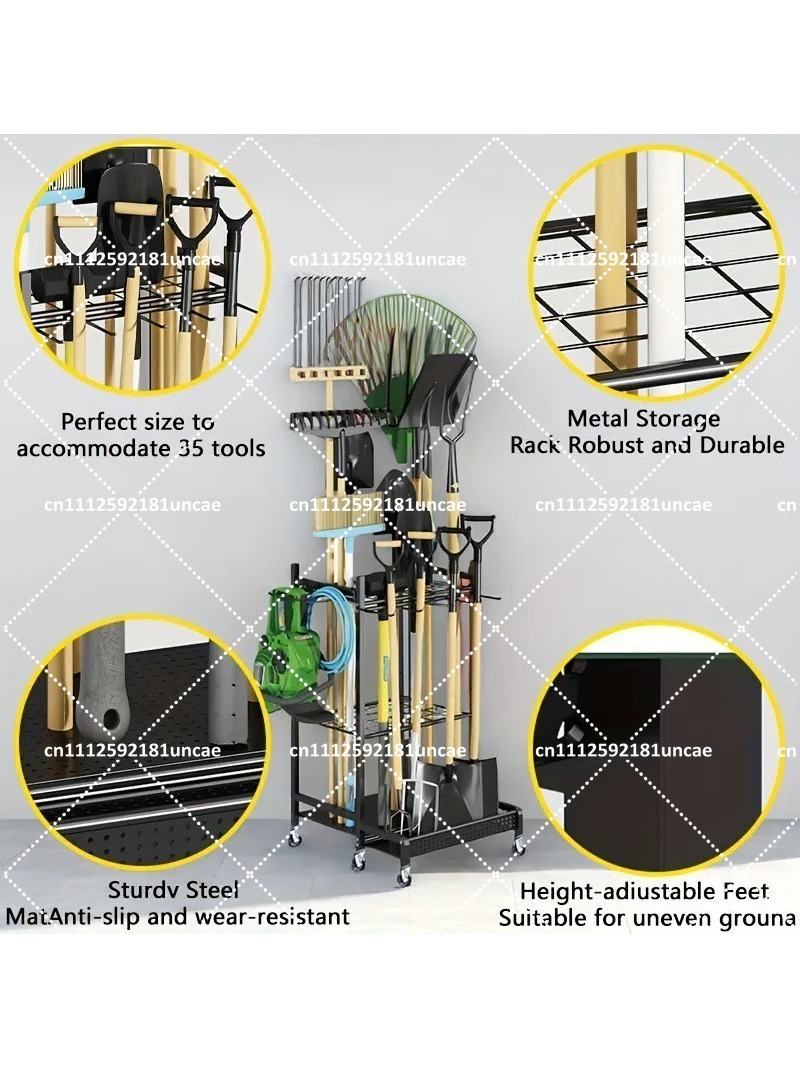 Organizzatore per Attrezzi da  - Gardening Tools Rack recensione e prezzo