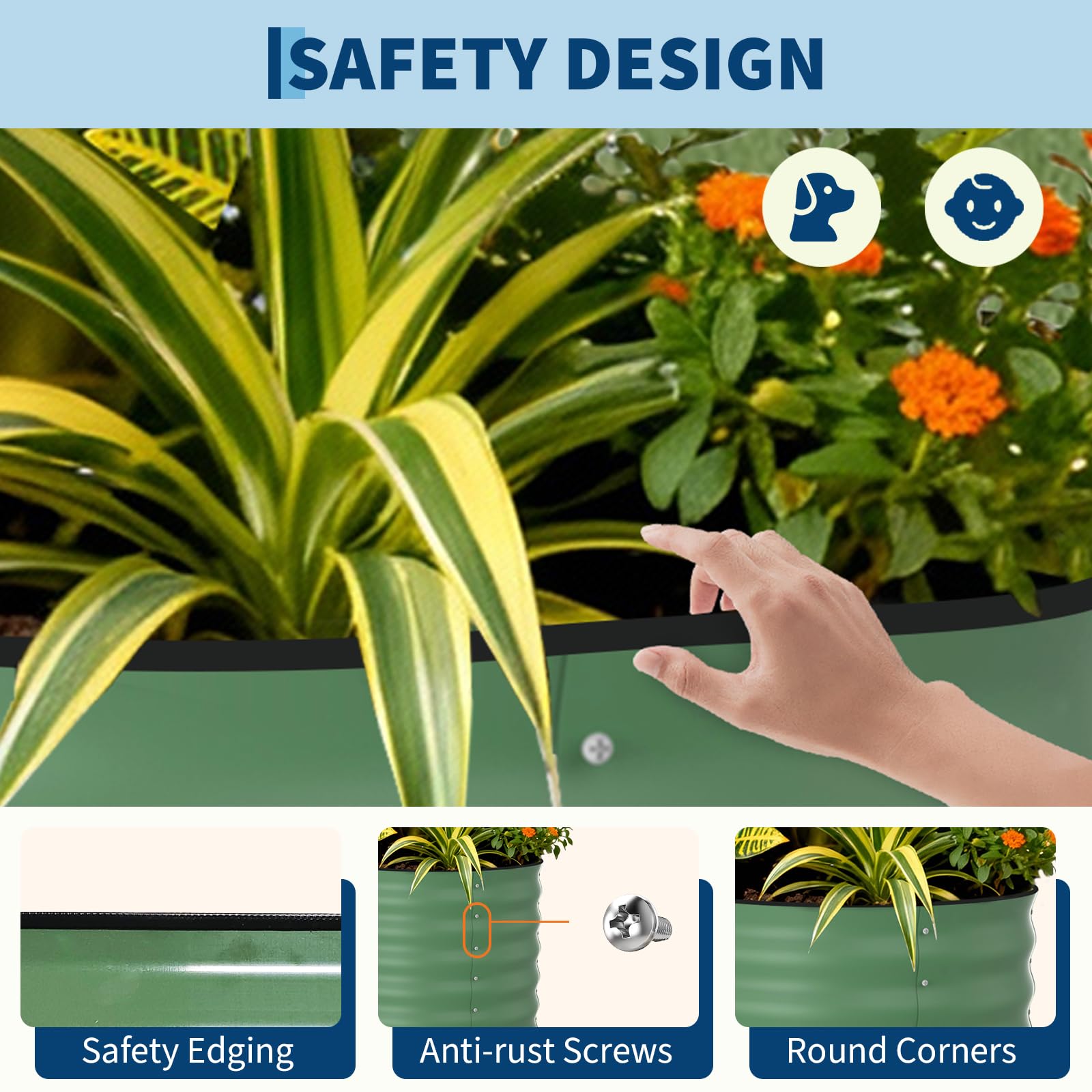 Fioriera Rialzata in Metallo Z - Raised Bed Planter Box recensione e prezzo