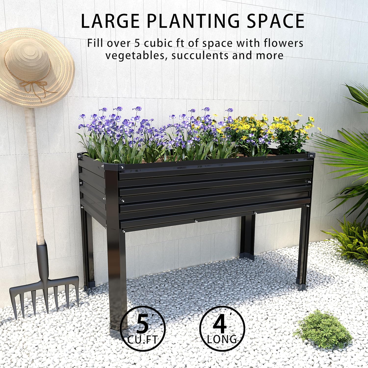 2 Pezzi Fioriera Rialzata Zinc - Raised Bed Planter Box recensione e prezzo