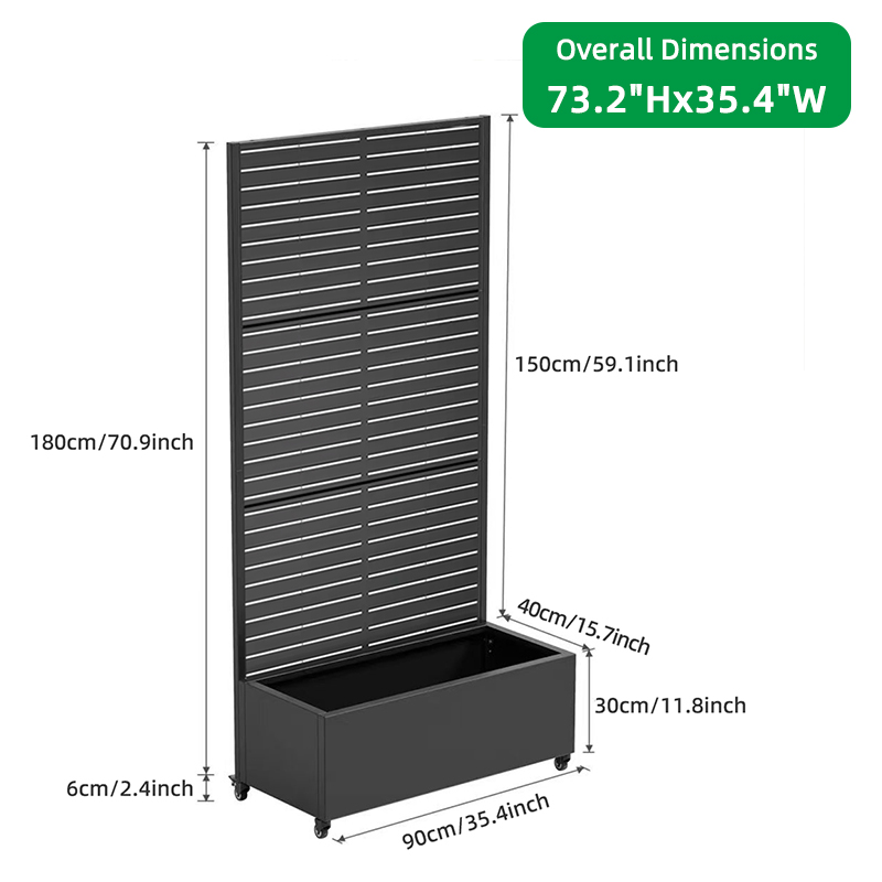Fioriera con Schermo per la Pr - Raised Bed Planter Box recensione e prezzo