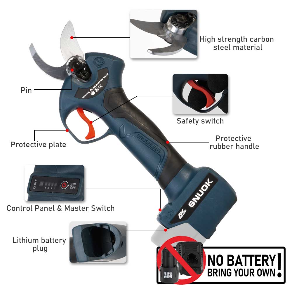 Forbici Elettriche Senza Spazz - Gardening Tool Diy recensione e prezzo