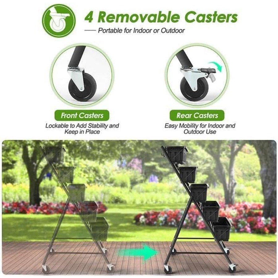 Set di 2 Fioriere Verticali Ri - Raised Bed Planter Box recensione e prezzo