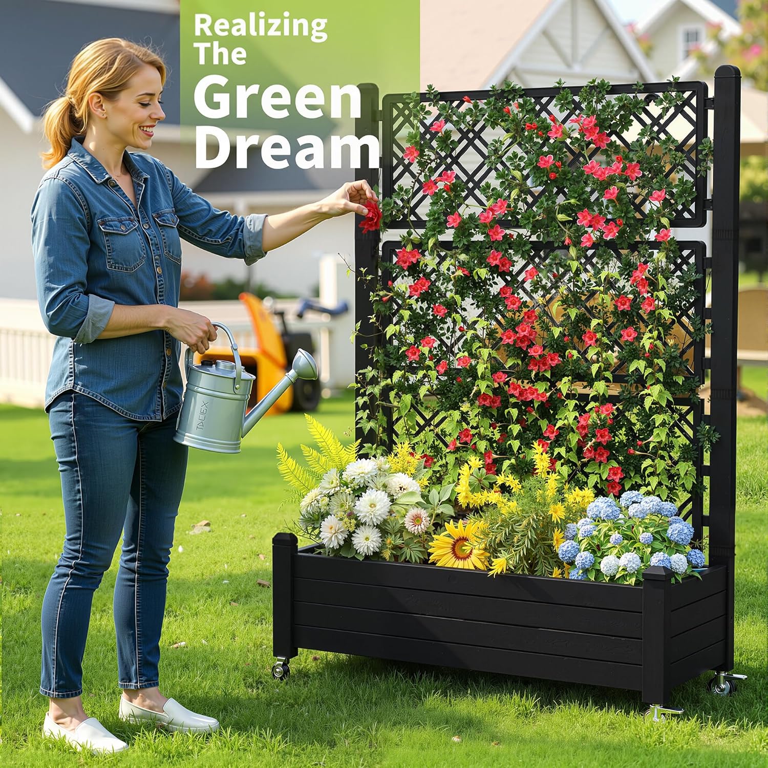 Fioriera rialzata con tralicci - Raised Bed Planter Box recensione e prezzo