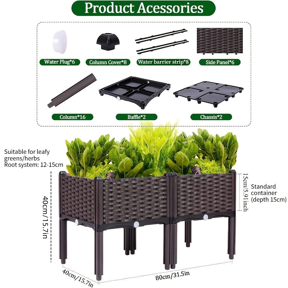 Fioriera Rialzata da Giardino, - Raised Bed Planter Box recensione e prezzo