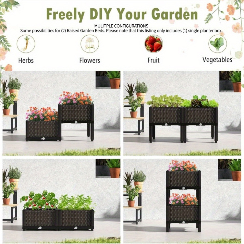Fioriera Rialzata da Giardino, - Raised Bed Planter Box recensione e prezzo