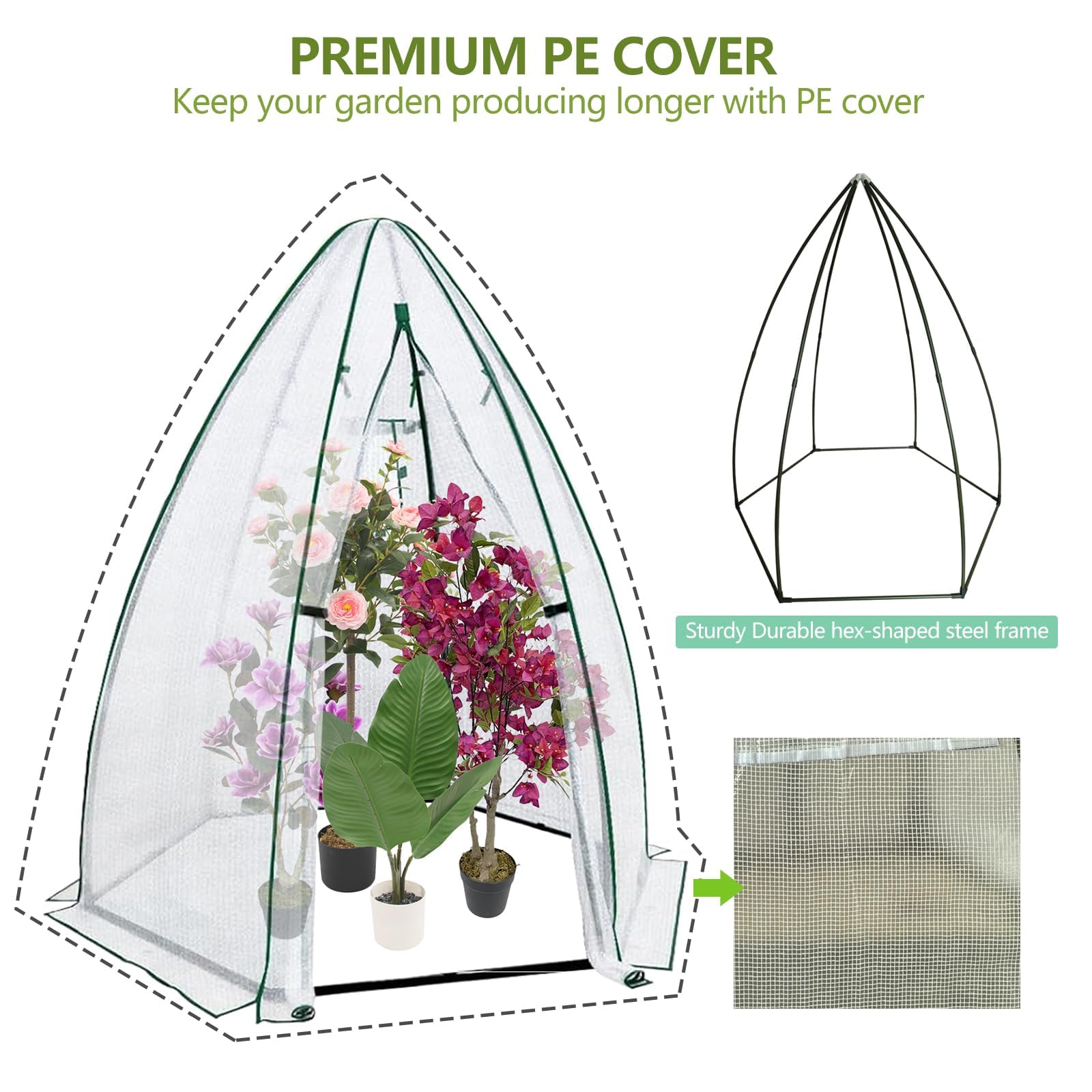 Mini serra esagonale 54x54x71  - Greenhouse Mini Indoor recensione e prezzo