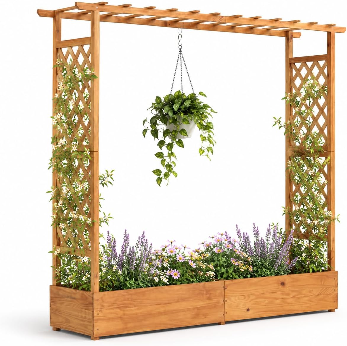 Fioriera rialzata in legno da  - Raised Bed Planter Box recensione e prezzo